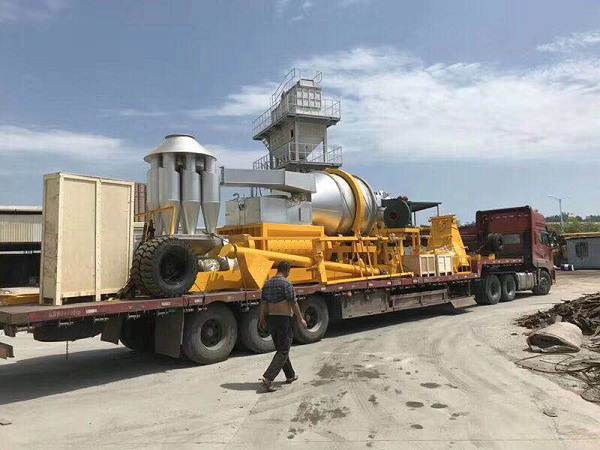Sinosun provide 60th asphalt mixing plant for our Congo King customer_1